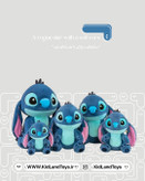 عروسک استیچ در حالت نشسته – Seated Stitch Plush Doll 35cm – فروشگاه کیدلند تویز | KidlandToys