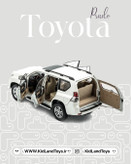 طراحی داخلی ماکت Toyota Prado با جزئیات کامل داشبورد – Interior of Toyota Prado 1:24 Diecast Model – فروشگاه KidlandToys