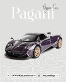 نمای جانبی ماکت فلزی Pagani Huayra با رنگ متالیک نقرهای – Side View Pagani Huayra 1:16 Metal Model Silver Color – KidlandToys
